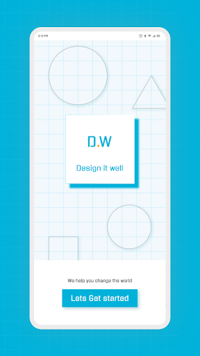 Android application Design It Well screenshort