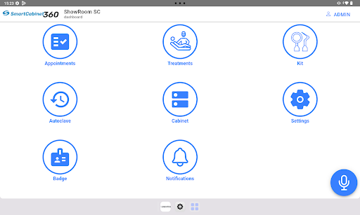Android application SmartCabinet360 screenshort