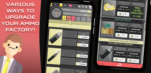 Idle Ammo Tycoon - Incremental Production Empire
