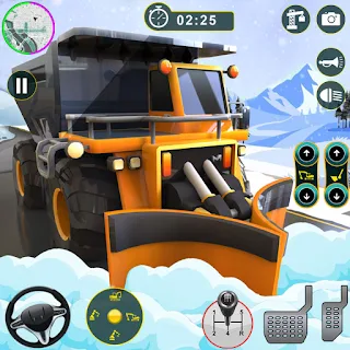 Snow Excavator Truck Simulator apk