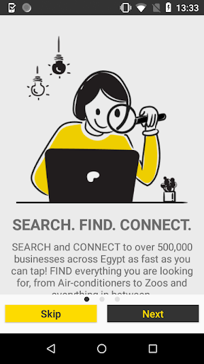 Egypt Yellow Pages Screen 2
