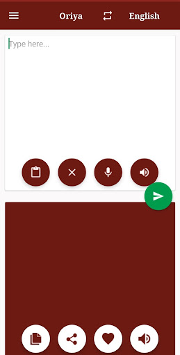 Android application Oriya - English Translator screenshort