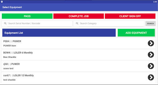 Scottish Crane Inspections Screen 3