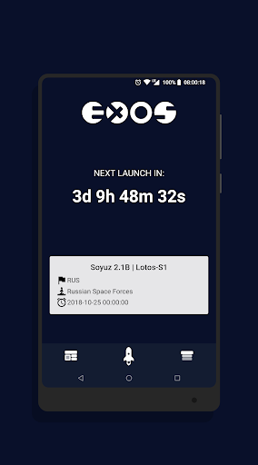 Android application Escape Earth - Space Launches screenshort