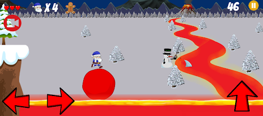 Android application Santa's Journey screenshort