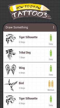 Draw Tattoo Designsのおすすめ画像1