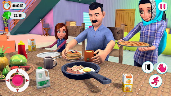 Working Virtual Mother: Happy Family Mom Simulator