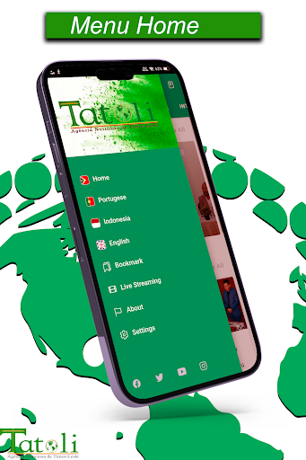 Android application Tatoli.tl screenshort