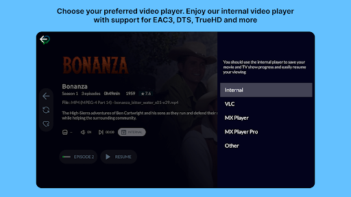 Screenshot of Unreal Debrid: Stream torrents