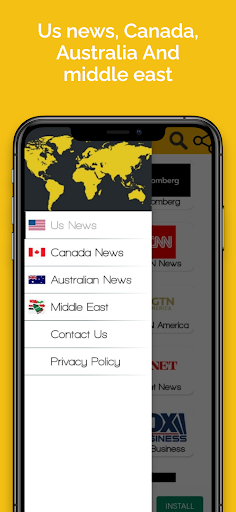 World News - Daily headlines Screen 2