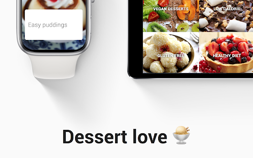 Screenshot of Dessert Recipes & Planner