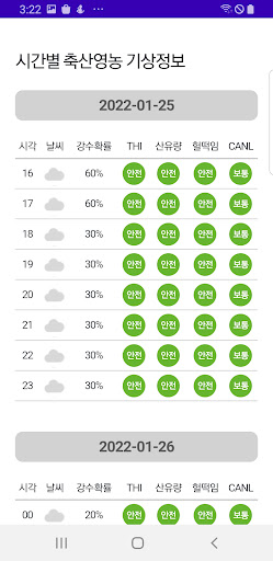 축산영농기상서비스 Screen 3
