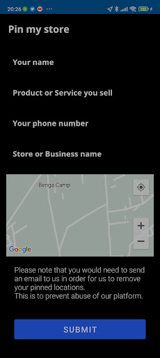 BuyHere Business Screen 2
