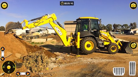 JCB Excavator Construction 3D