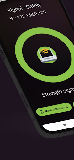 WI-FI signal strength Screen 3