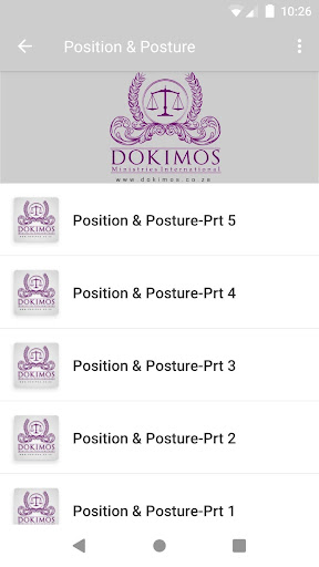Dokimos Screen 2