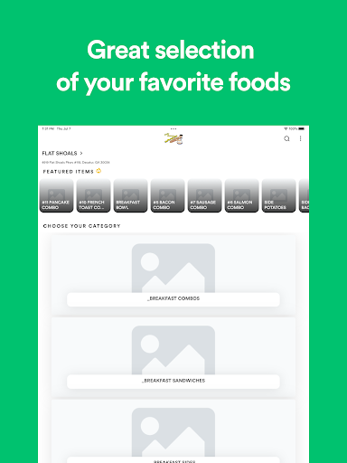 Screenshot of Gutbusters Food