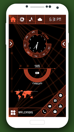 Screenshot of Fancy Launcher - Lock,Hide App