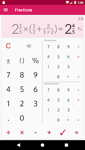 Fractions – calculate and compare (PRO) 2.10 Apk 3