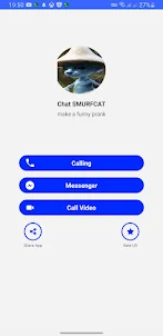 SMURF CAT MEME FAKE CALL