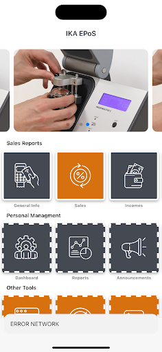 Android application IKA EPoS screenshort