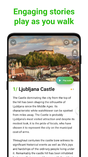 Ljubljana SmartGuide Screen 2