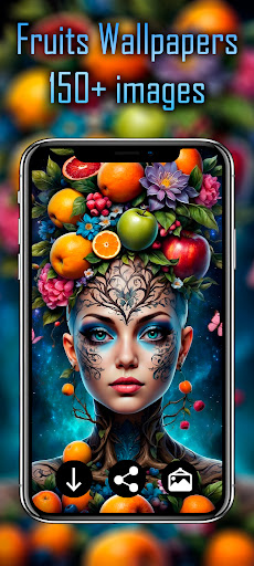 Android application Fruits Wallpapers screenshort