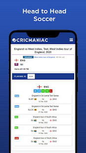 CricManiac - Live Cricket Scores 1.0 APK screenshots 7