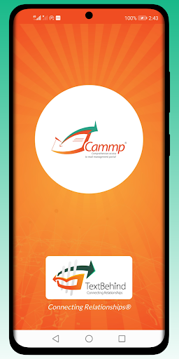 Android application TextBehind CAMMP screenshort