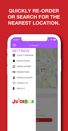 Android application JuiceBox Jax screenshort