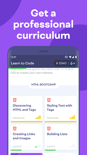 Mimo: Learn coding in HTML, JavaScript, Python