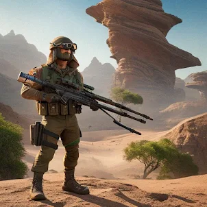 commando desert sniper shooter