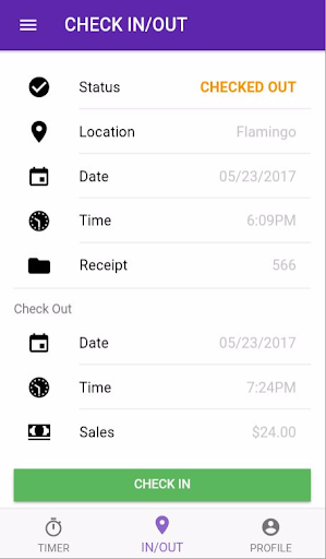 PMI Timer Screen 3