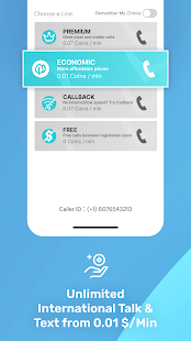 PingMe Second Phone Number App Screenshot