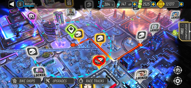 32SECS: Neon City Rider 1.15.20 Apk + Mod 4
