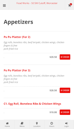 Zhang's Food Works Worcester Screenshot 2 - AppWisp.com