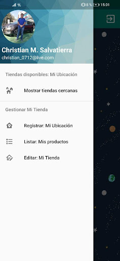 Android application Telo screenshort