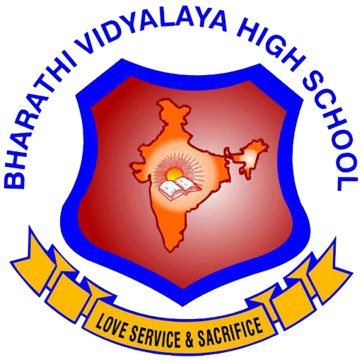Bharathi Vidyalaya High School logo