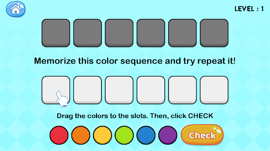 Memory Color Game