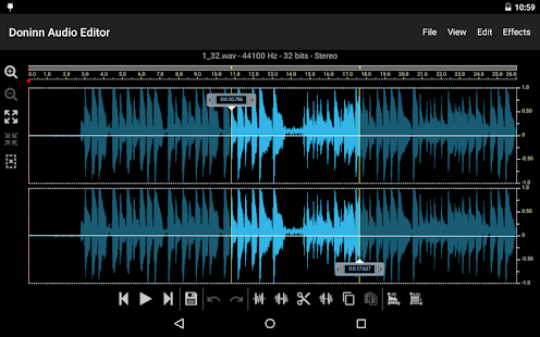 Doninn Audio Editor Captura de tela