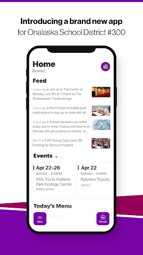 Android application Onalaska Loggers screenshort