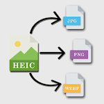 Cover Image of ダウンロード HEIC to JPG/PNG/WEBP Converter  APK