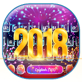 New Year 2018 Keyboard Theme icon