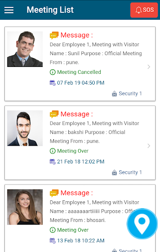 VMS - Employee Screen 3