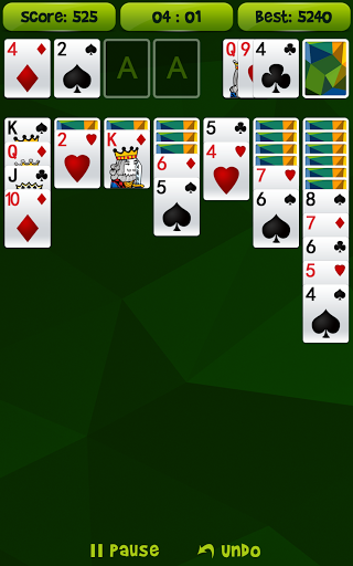 Solitaire Screen 2