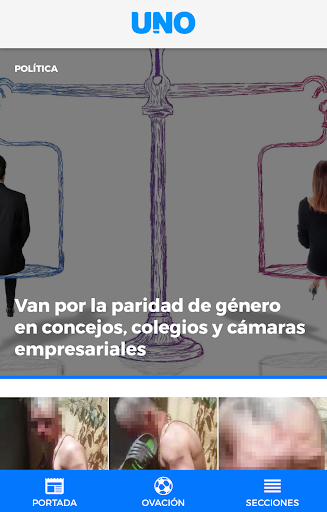 Android application Diario Uno screenshort