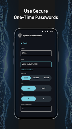 HyperID Authenticator Screen 2