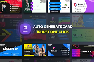 Business Card Maker Pro - Screenshot Image