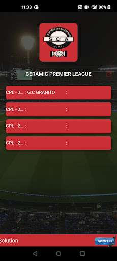 Android application Ceramic Premier League - CPL screenshort