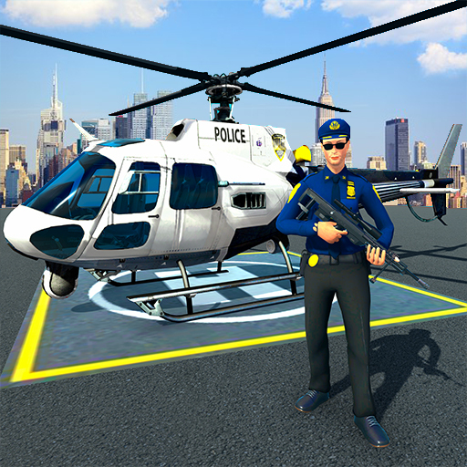 Police Helicopter Chase Game